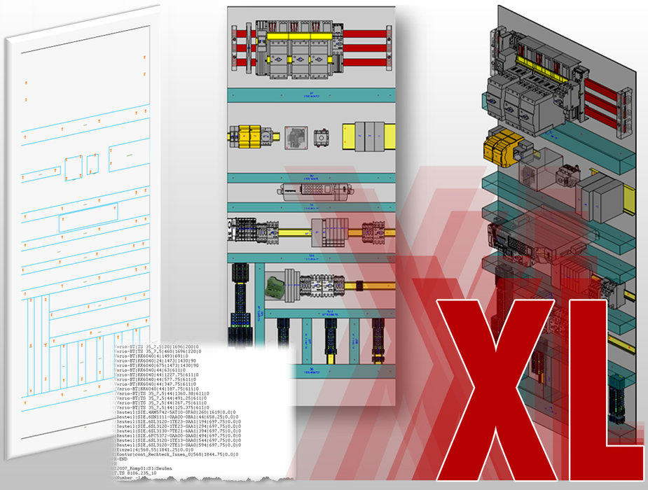 EPLAN Pro Panel 2.1: Panel-layout i XL